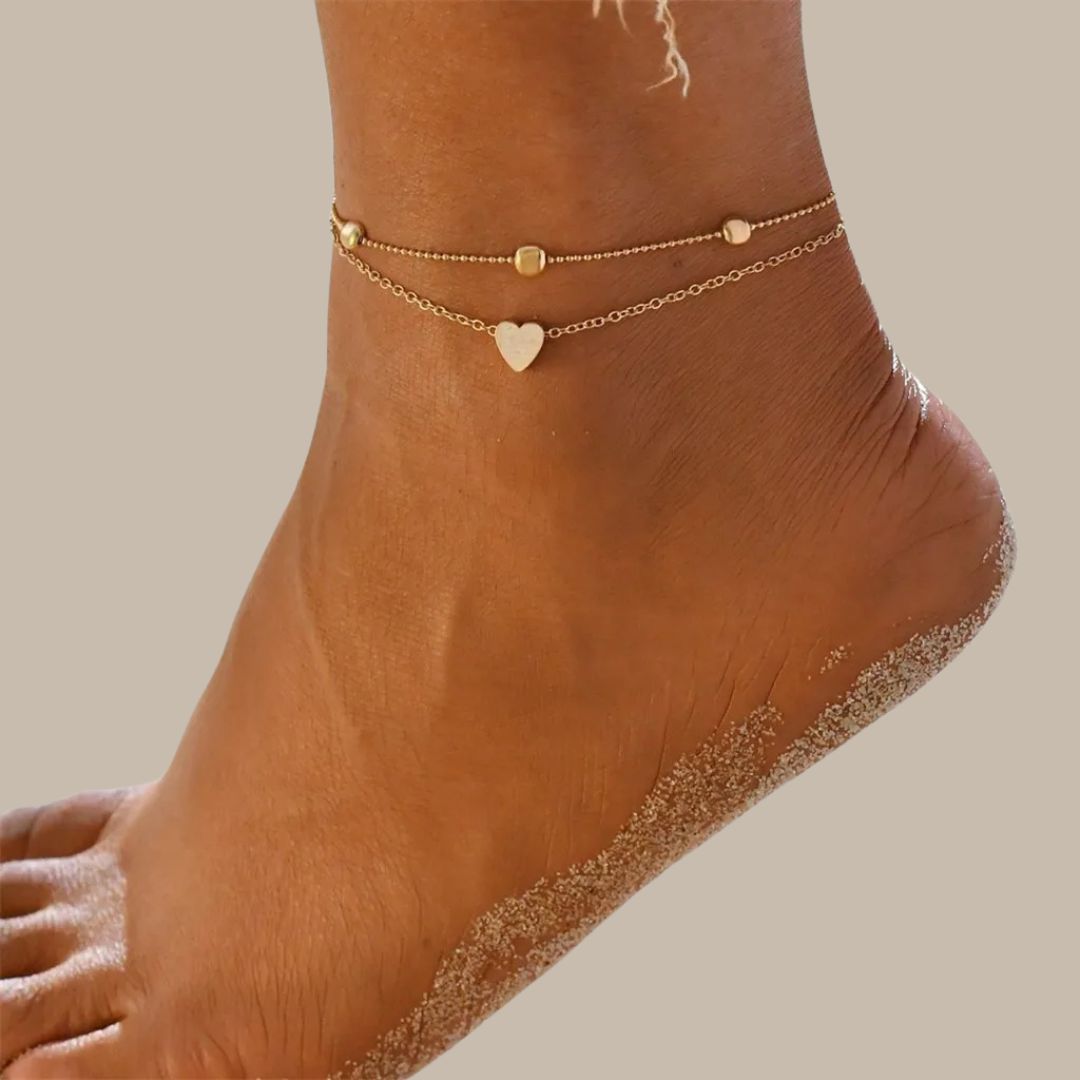 Charm Heart Ankle Jewelry