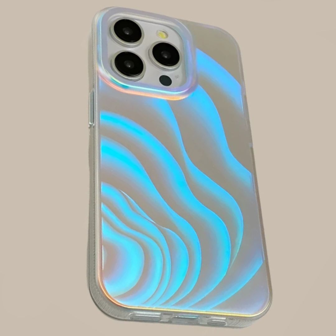 Luxury Wave Laser Protective Case