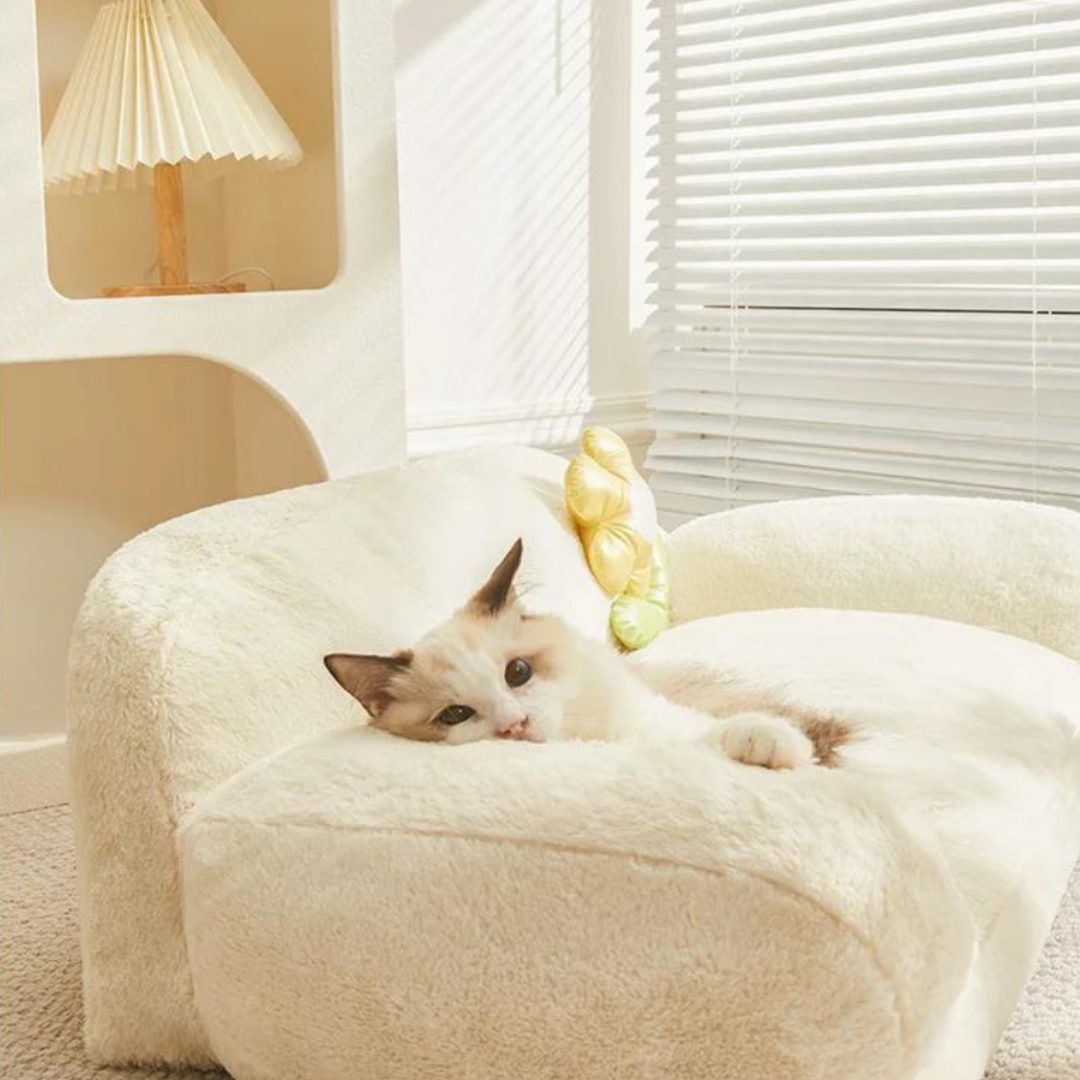 Comfortable Plush Pet Bed Js