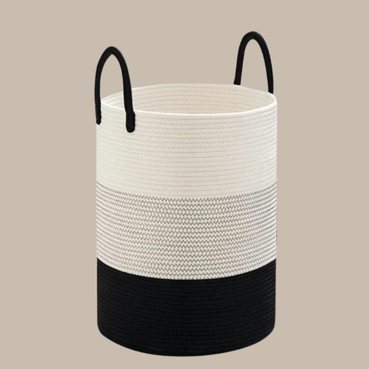 Bedroom Fabric Storage Basket Js