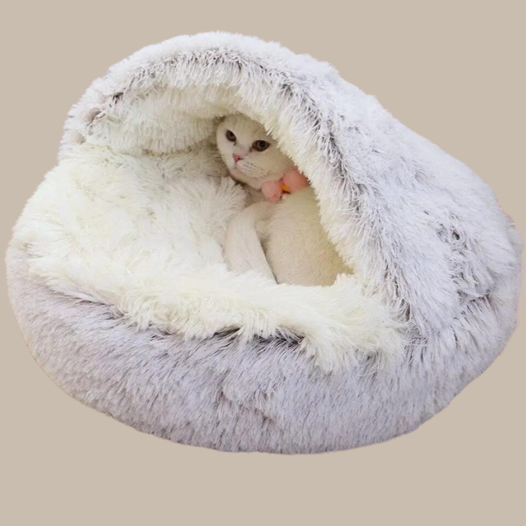 Soft Plush Pet Round Bed Js