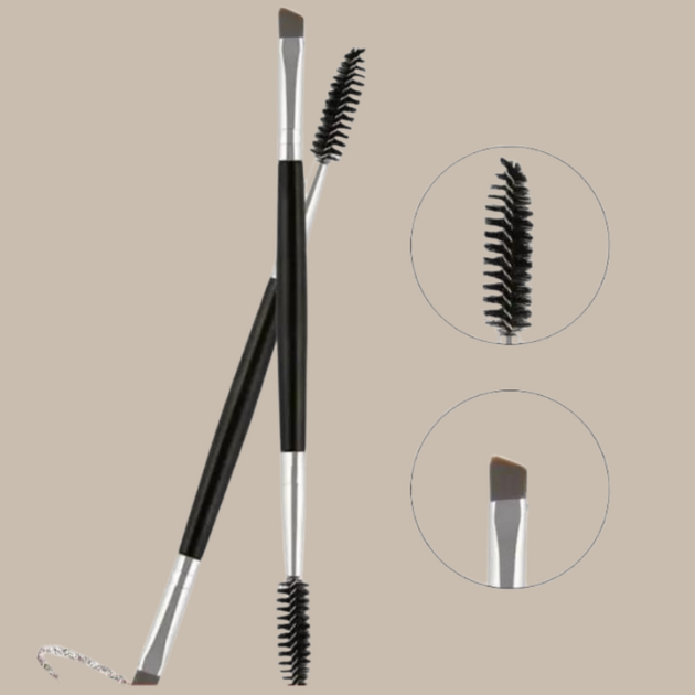 Double Headed Eyelash Brush Vakasi