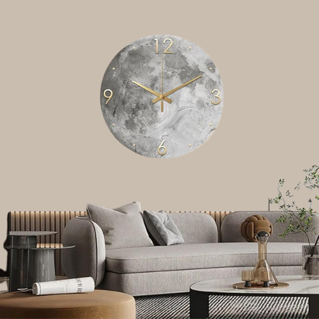 Moon Light Wall Clock Vakasi