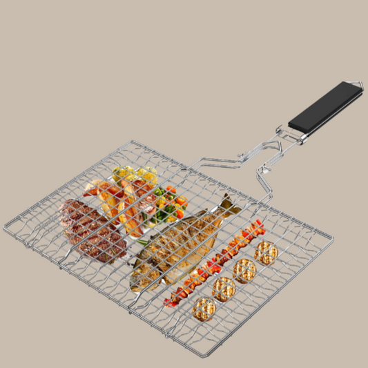 Fish Grilling Vegetable Shrimp Grill Js