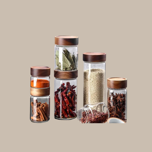 Kitchen Glass Container or Sealed Jars Vakasi