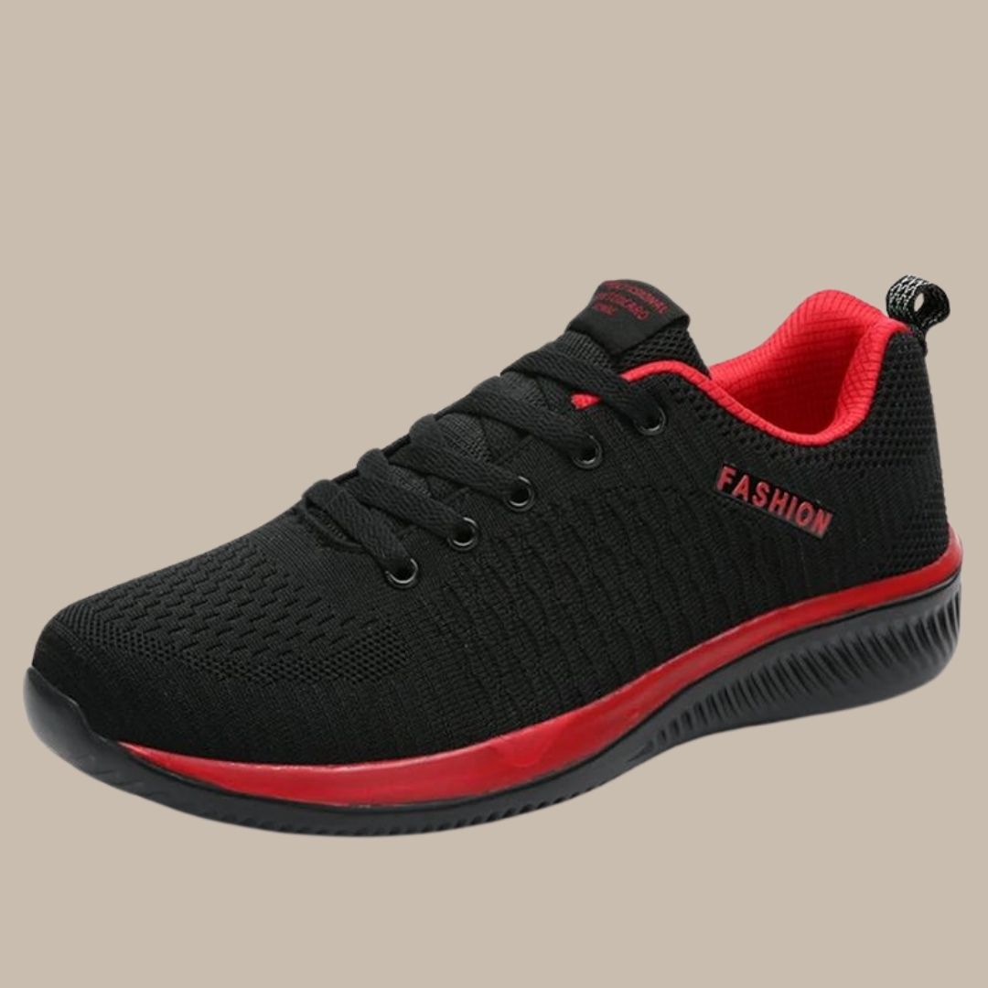 Men Women Knit Sneakers Breathable Athletic Running Walking Gym Shoes Js