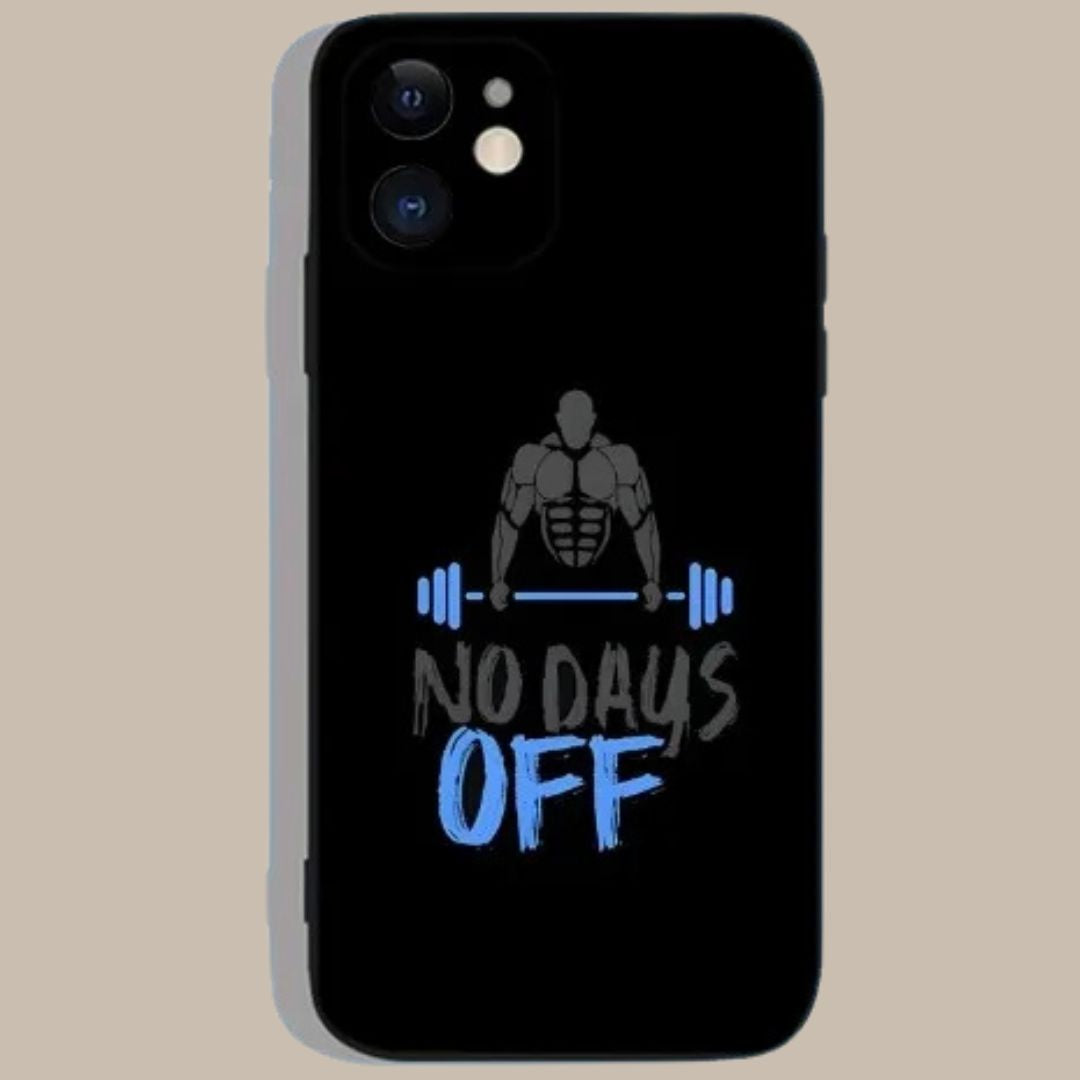 Silicon Cover Fitness Gym iPhone Case