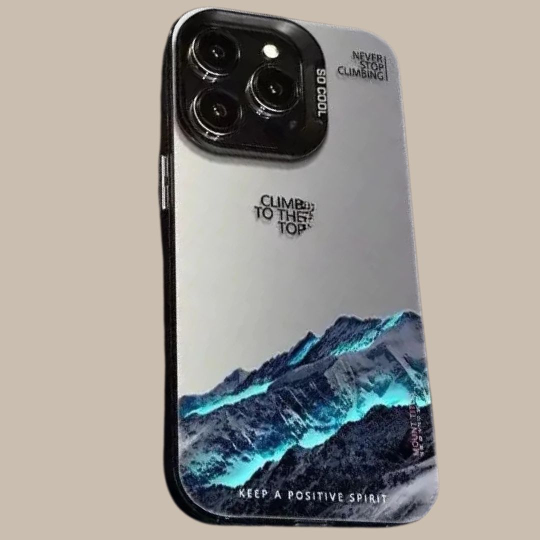 Matte Case Snow Mountain Design