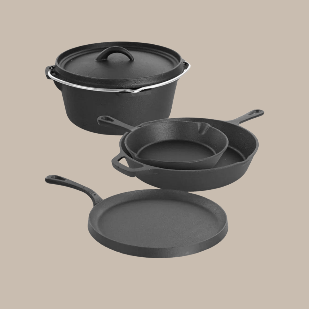 Black cookware set Vakasi