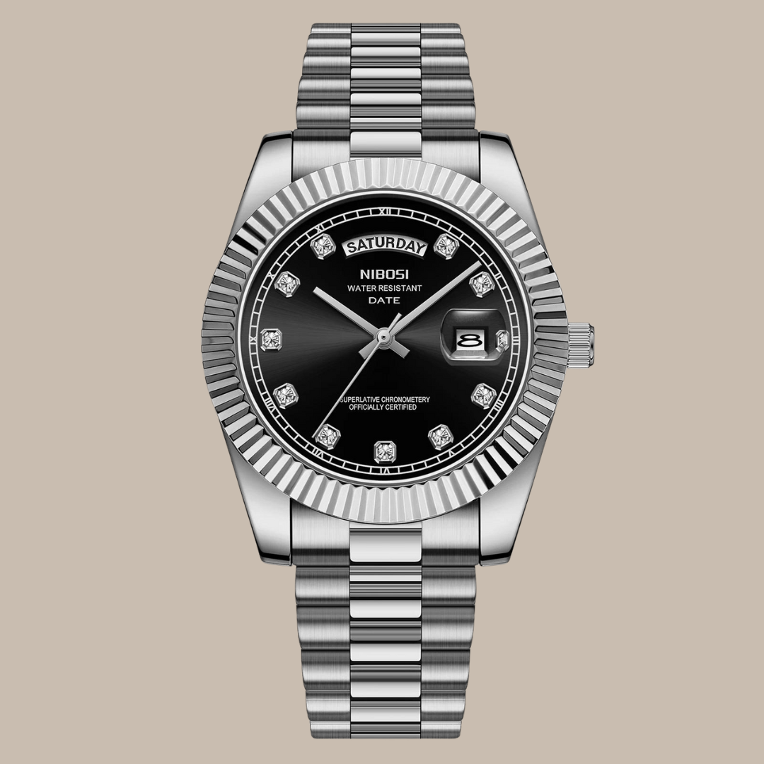 Waterproof Stainless Steel Classic Watches Vakasi