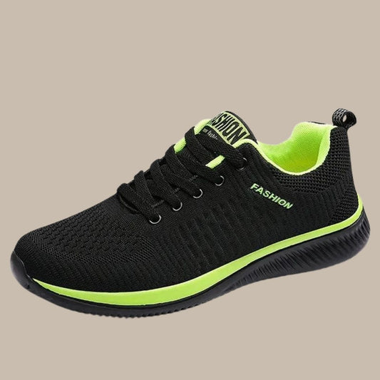 Men Women Knit Sneakers Breathable Athletic Running Walking Gym Shoes Js