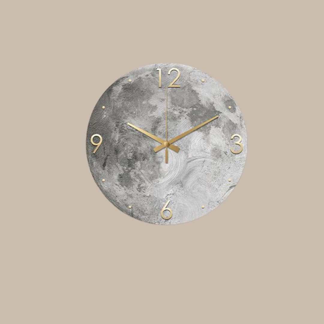 Moon Light Wall Clock Vakasi