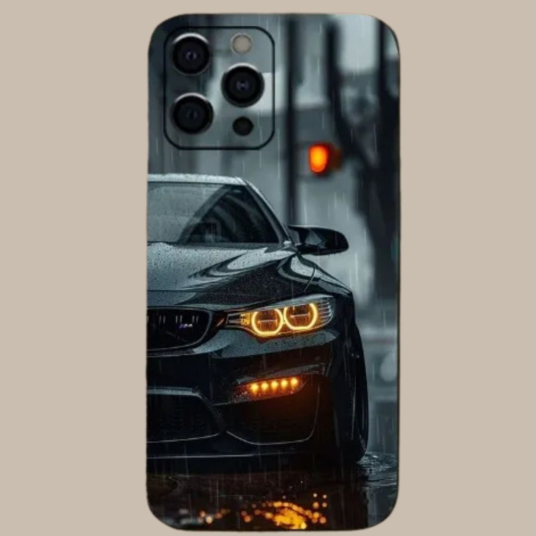 Cool Black Bmw's iPhone Case