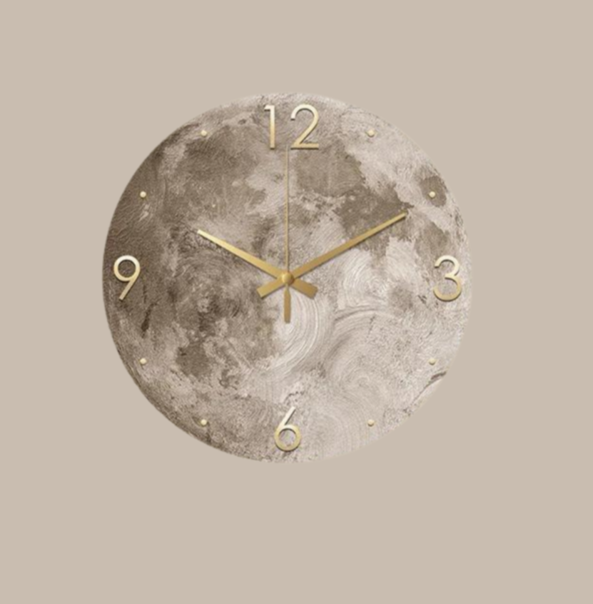 Moon Light Wall Clock Vakasi