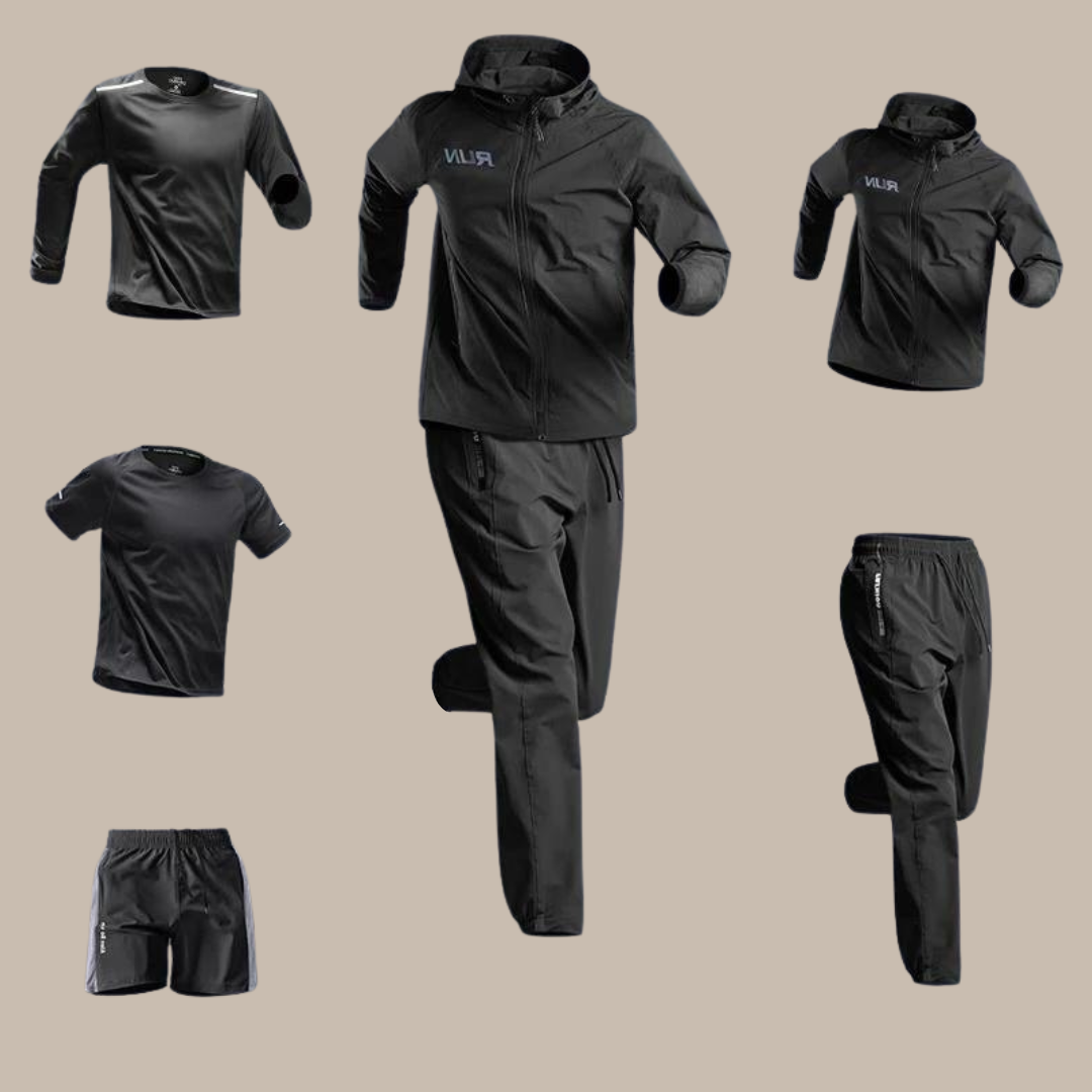 5Pcs Jogging Fitness Tracksuits Js