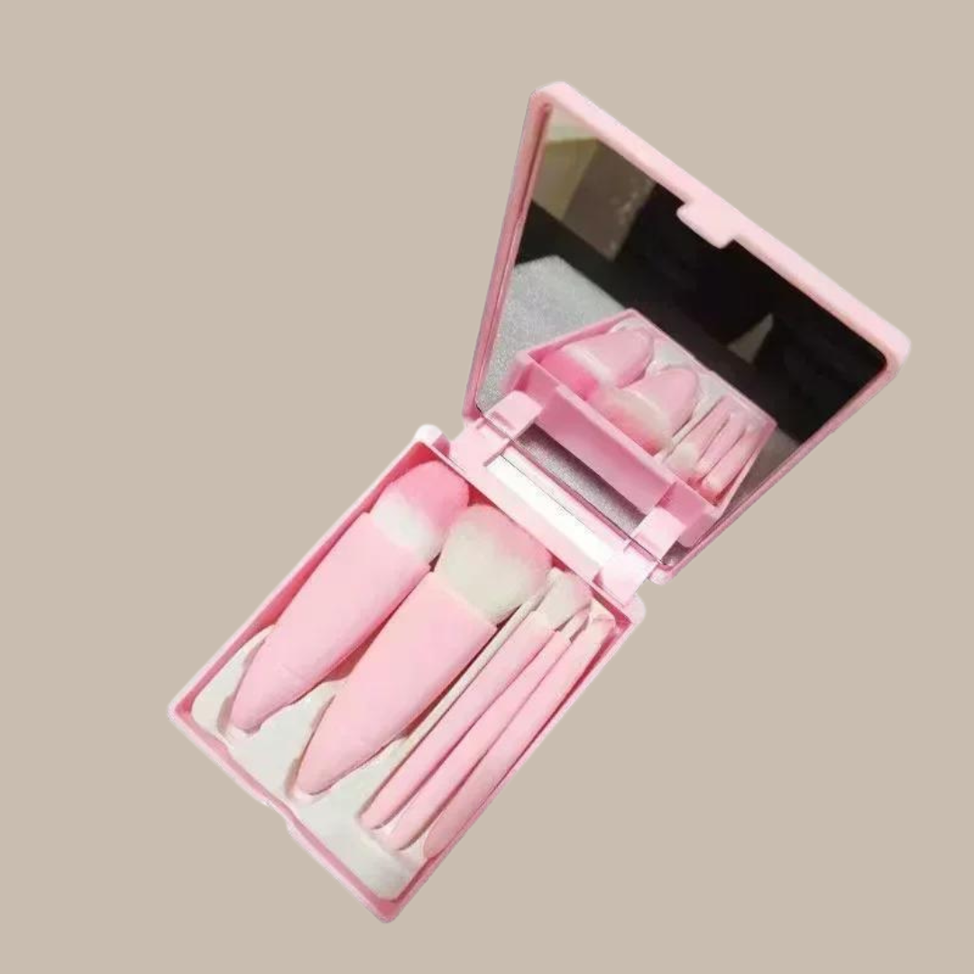 Mirror Box Makeup Brushes Set Vakasi