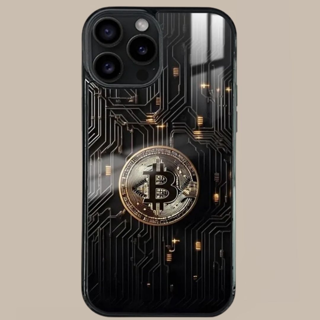 Bitcoin BTC Cool Money Cool Phone Case For iPhone 16 15 14 13 12 11 Pro Max Plus Mini Magsafe Mirror Wireless Magnetic Cover