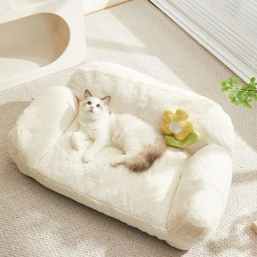 Comfortable Plush Pet Bed Js