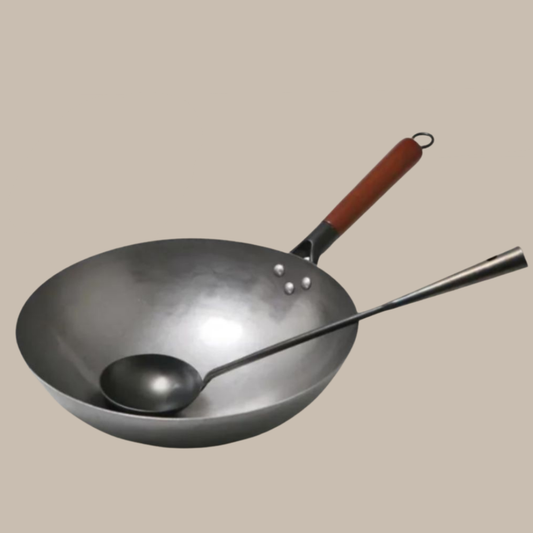 Traditional Iron Wok Pan