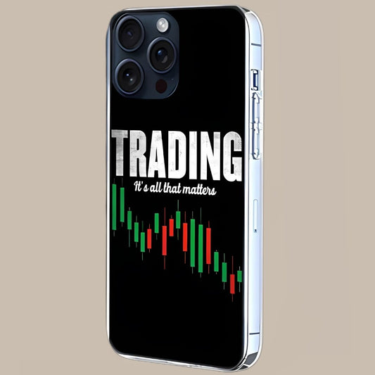 Day Trader Trader Trading Clear Case For Apple iPhone 12 13 Mini TPU 11 14+ 15 16 Pro Max Capa Plus XR X XS Max Phone Cover Sili