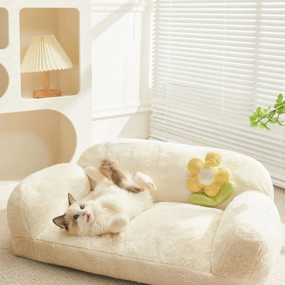 Comfortable Plush Pet Bed Js