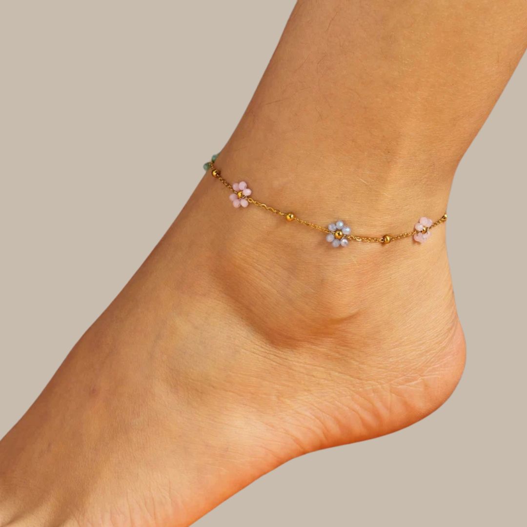 Charm Red Cherry Anklets