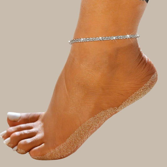 Sparkling Gold Anklet Bracelet