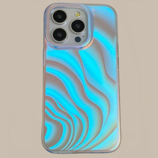 Luxury Wave Laser Protective Case for iPhone