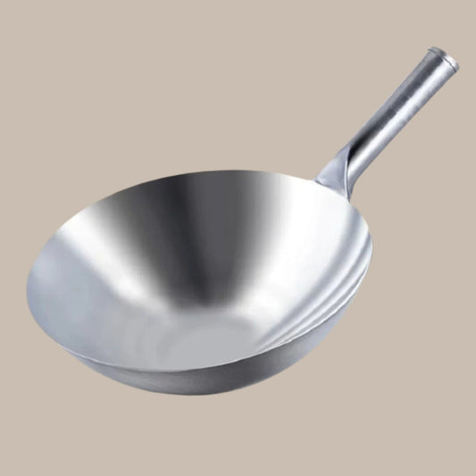 Stainless Steel Wok Pan