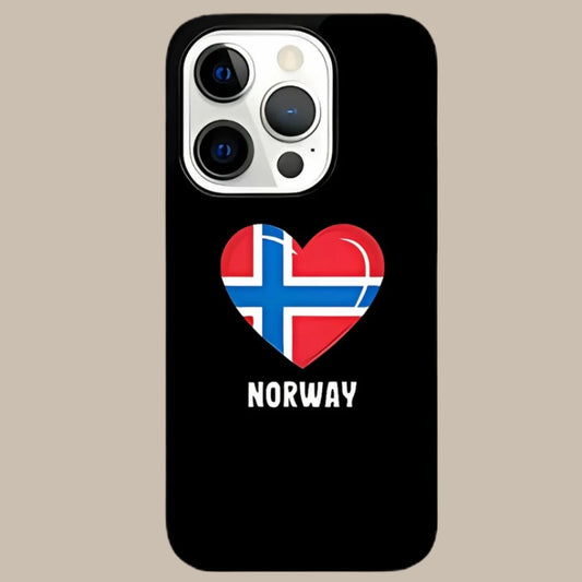 Durable Norway Flag iPhone Case