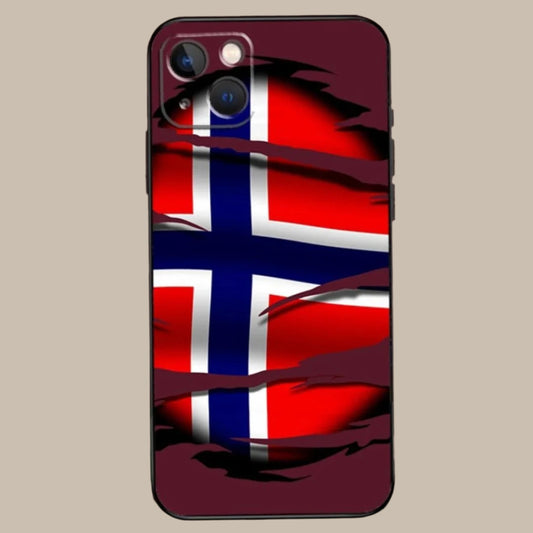 Norway Flag Protective iPhone Case