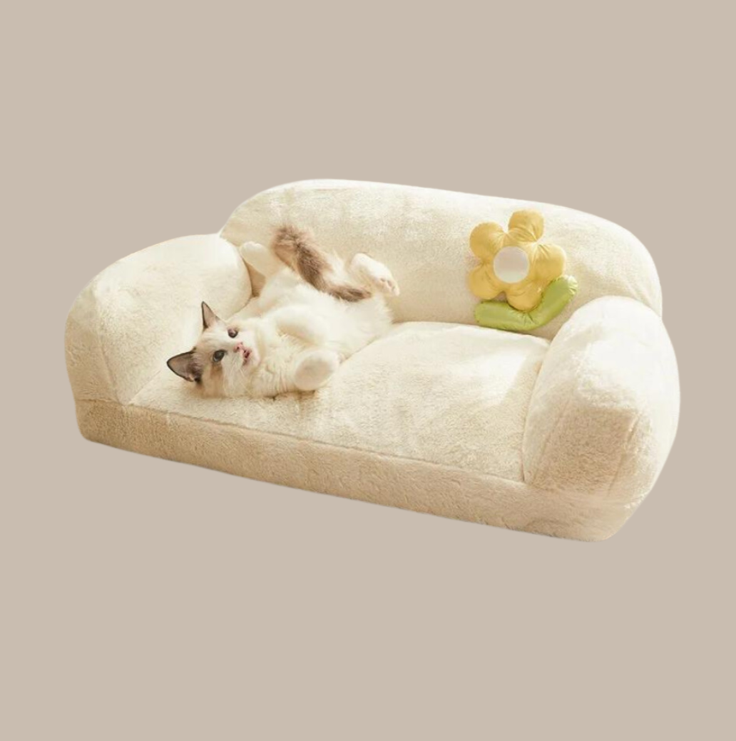 Comfortable Plush Pet Bed Js