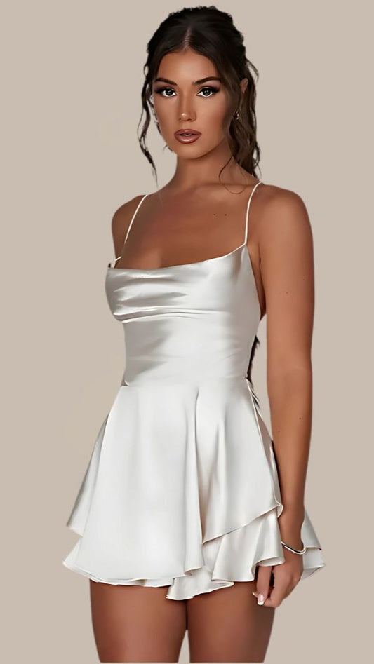 Trendy Sexy Slimming Backless Dress