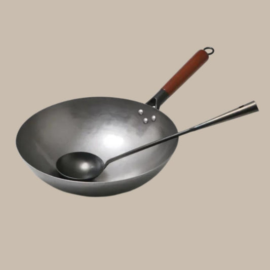 Traditional Iron Wok Pan