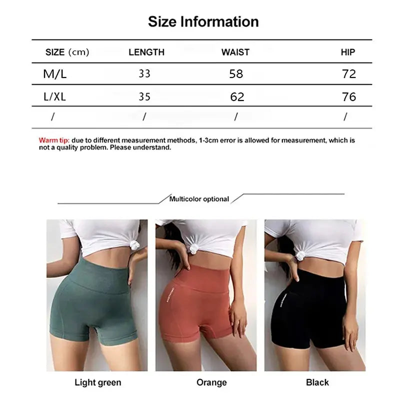 Gym Shorts Seamless Women Push Up Shorts Leggings High Waist Yoga Sports Shorts Sexy Butt Lifting Workout Tights Pants Female Js