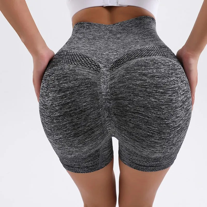 Gym Shorts Seamless Women Push Up Shorts Leggings High Waist Yoga Sports Shorts Sexy Butt Lifting Workout Tights Pants Female Js