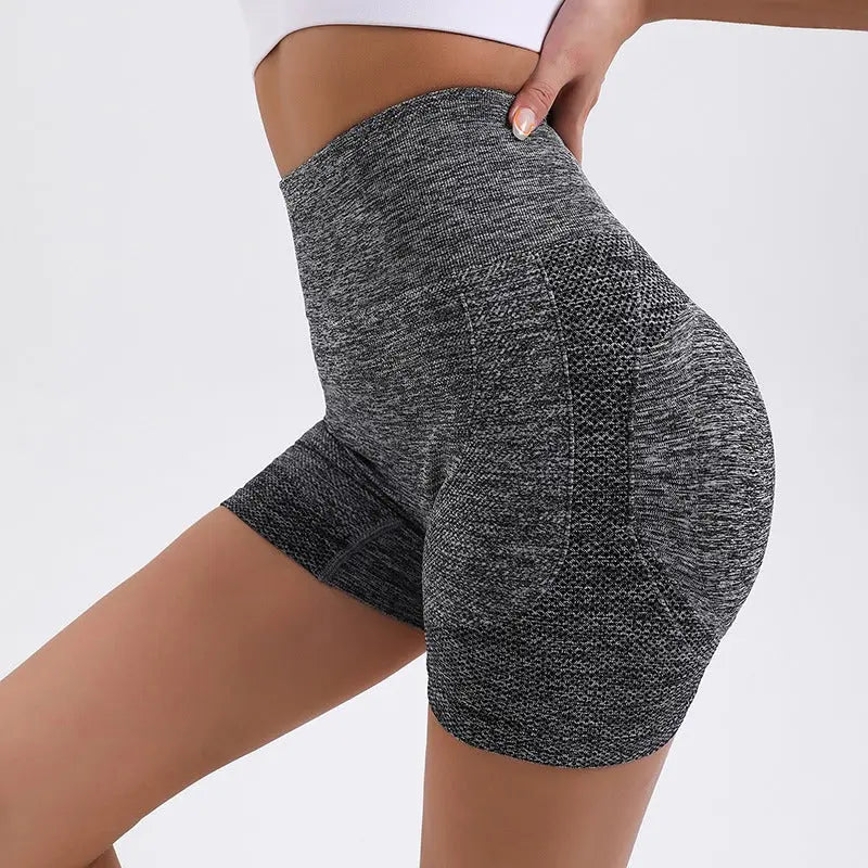 Gym Shorts Seamless Women Push Up Shorts Leggings High Waist Yoga Sports Shorts Sexy Butt Lifting Workout Tights Pants Female Js