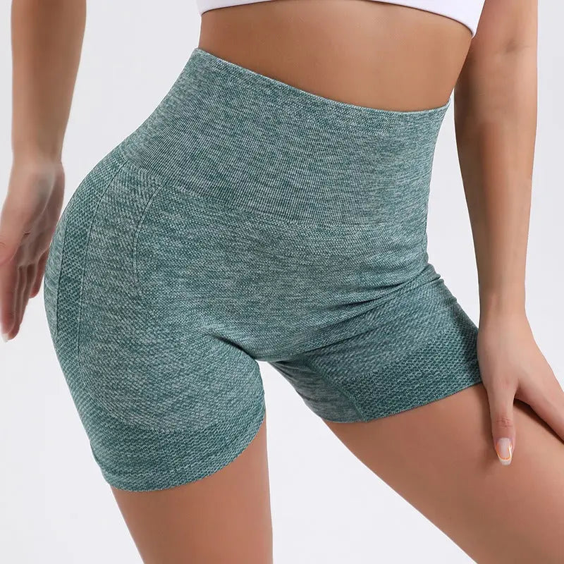 Gym Shorts Seamless Women Push Up Shorts Leggings High Waist Yoga Sports Shorts Sexy Butt Lifting Workout Tights Pants Female Js