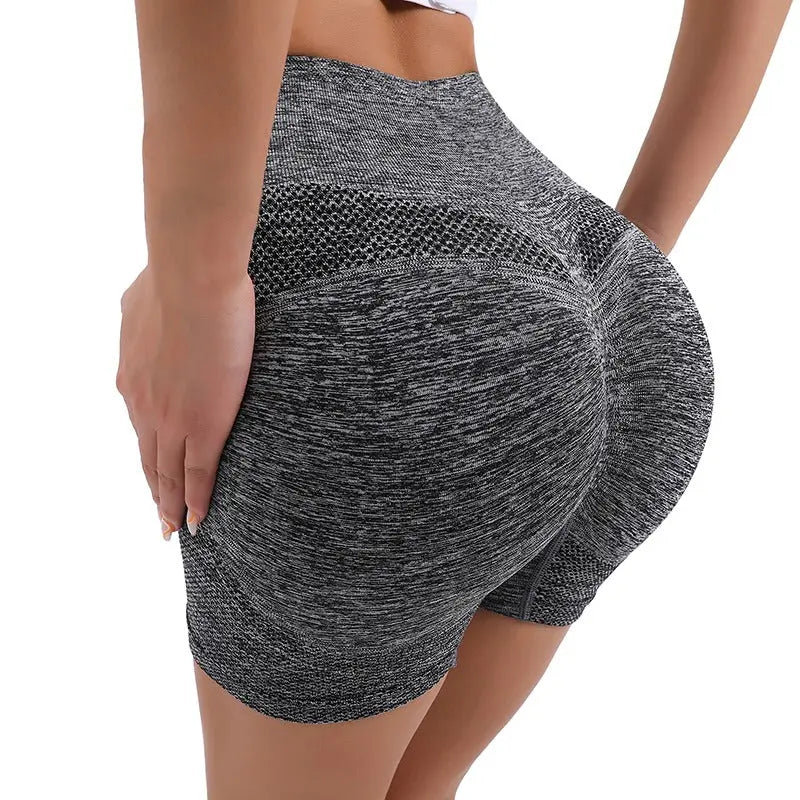 Gym Shorts Seamless Women Push Up Shorts Leggings High Waist Yoga Sports Shorts Sexy Butt Lifting Workout Tights Pants Female Js