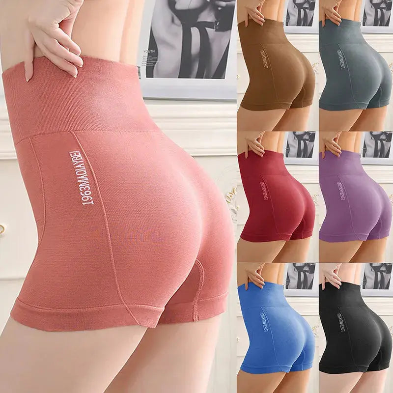 Gym Shorts Seamless Women Push Up Shorts Leggings High Waist Yoga Sports Shorts Sexy Butt Lifting Workout Tights Pants Female Js