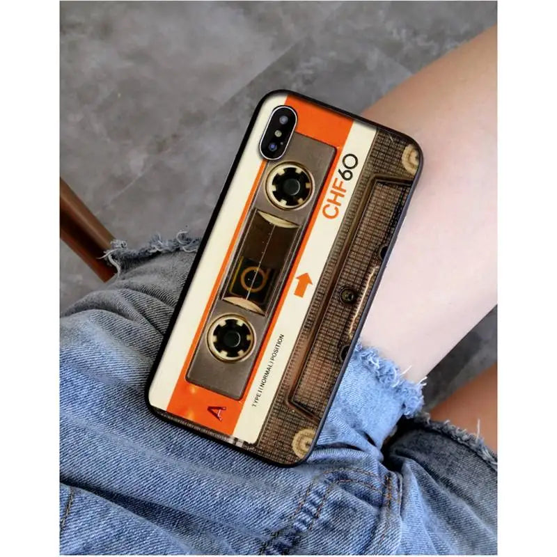 Vintage Magnetic Cassette iPhone Case