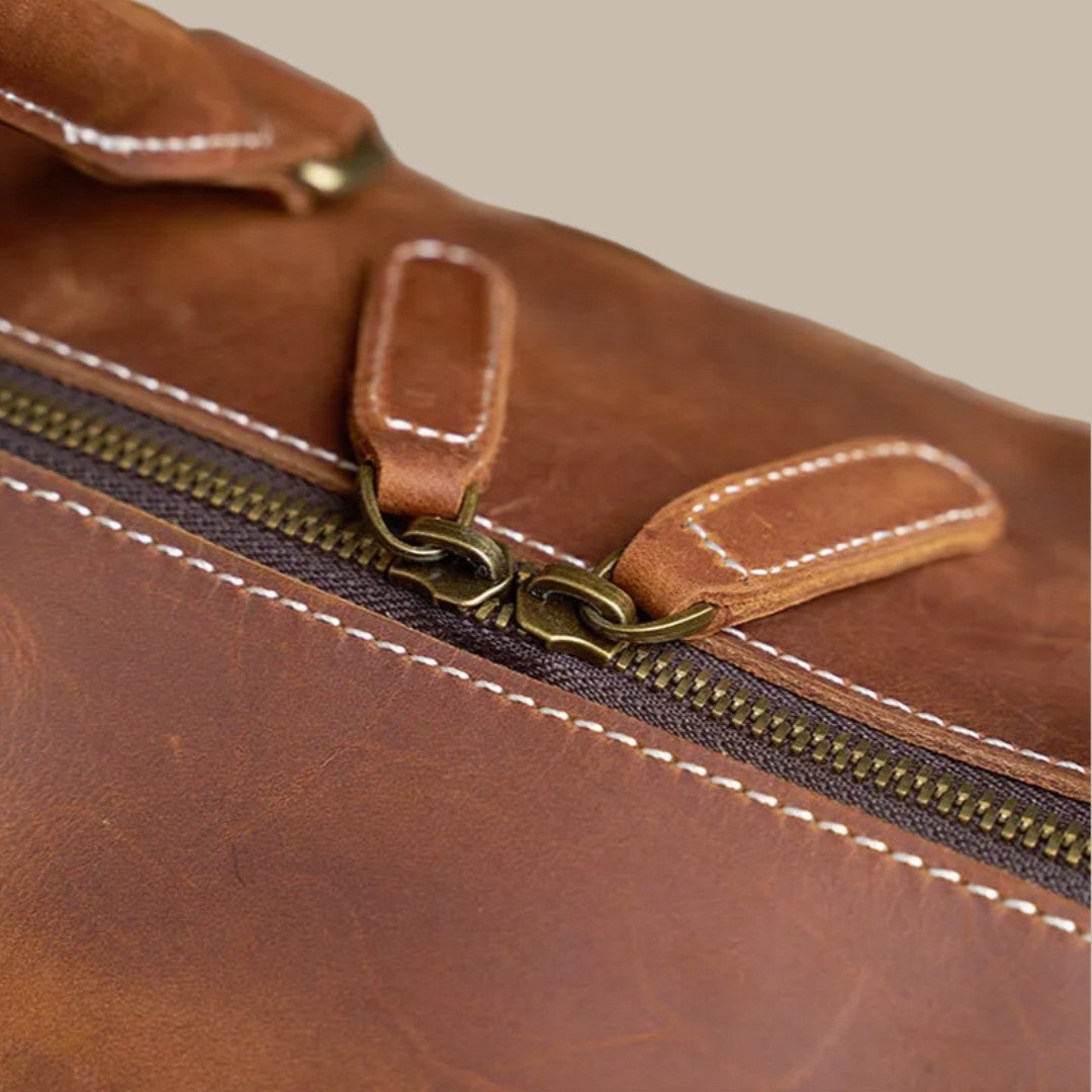 Genuine Leather Hand Luggage Vakasi