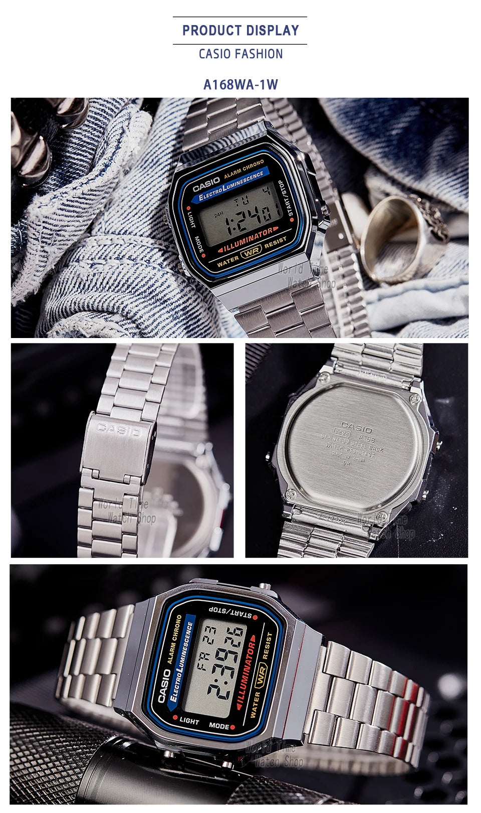 High Quality Casio Digital Watch for Men - Vakasi