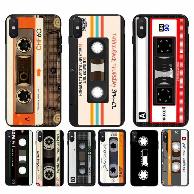 Vintage Magnetic Cassette iPhone Case