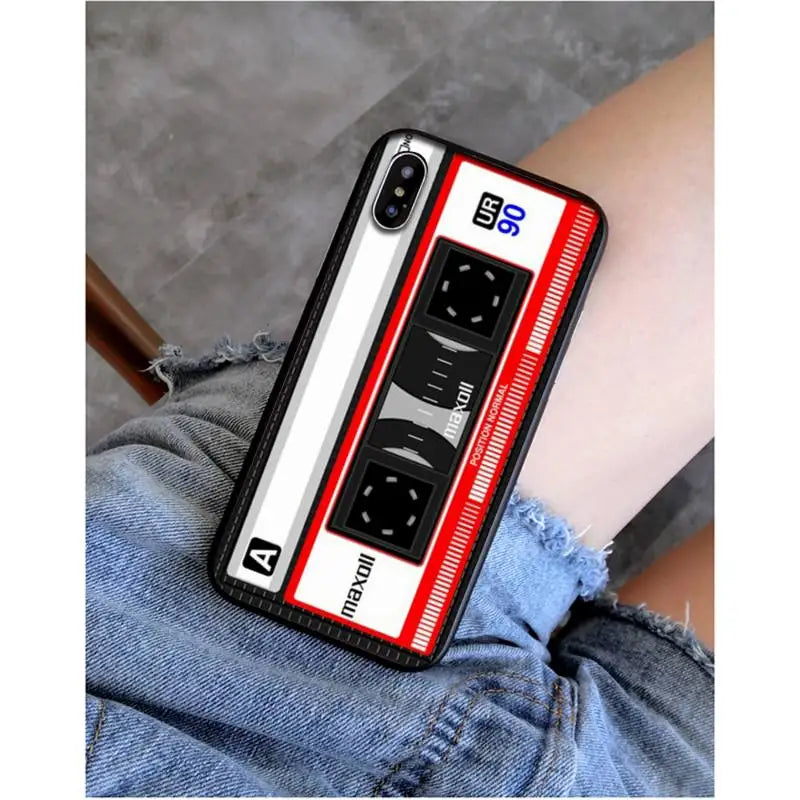 Vintage Magnetic Cassette iPhone Case