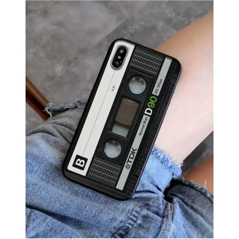 Vintage Magnetic Cassette iPhone Case