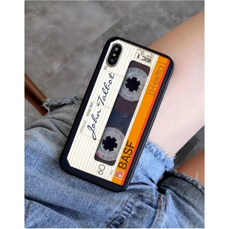 Vintage Magnetic Cassette iPhone Case