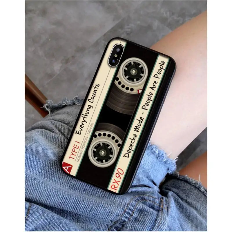 Vintage Magnetic Cassette iPhone Case