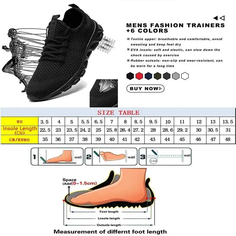 Men Casual Sport Shoes Light Sneakers White Outdoor Breathable Mesh Black Running Shoes Athletic Jogging Tennis Shoes Vakasi