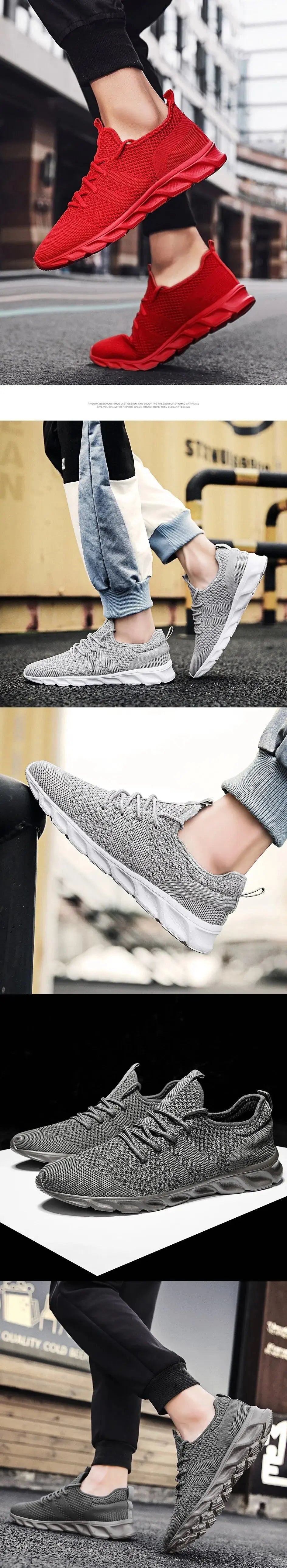 Men Casual Sport Shoes Light Sneakers White Outdoor Breathable Mesh Black Running Shoes Athletic Jogging Tennis Shoes Vakasi